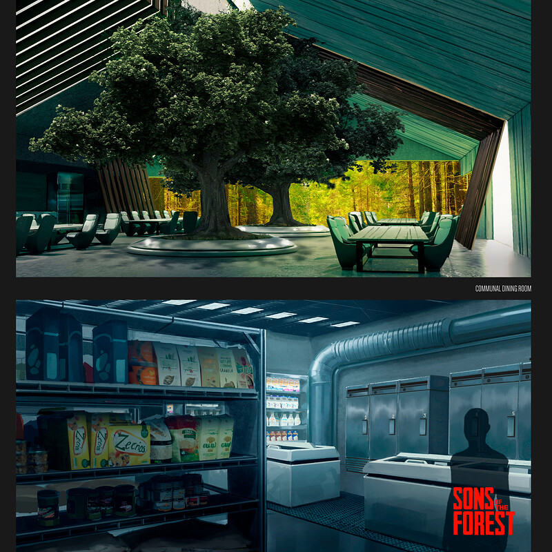 Dinning and food storage areas_Sons Of The Forest