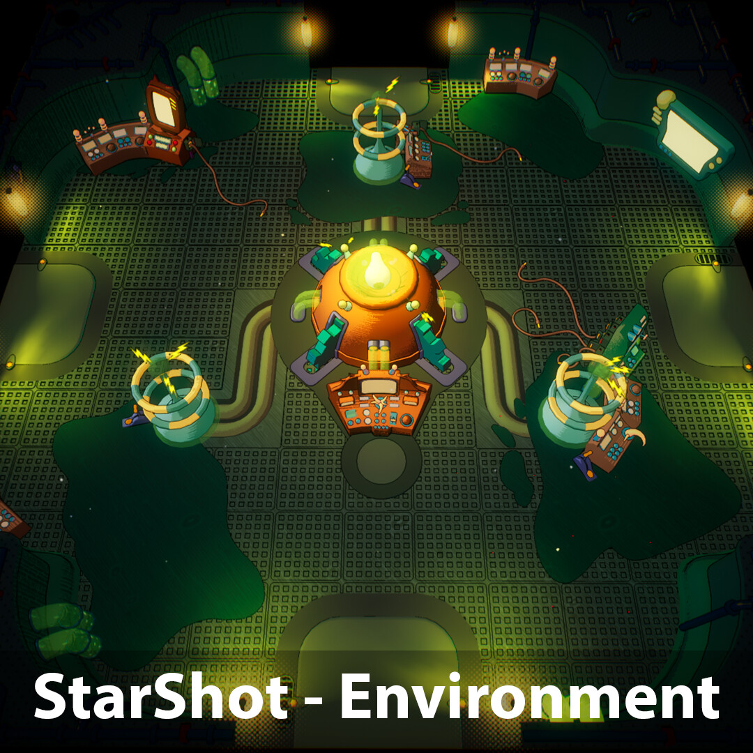 Captain Starshot - Environments