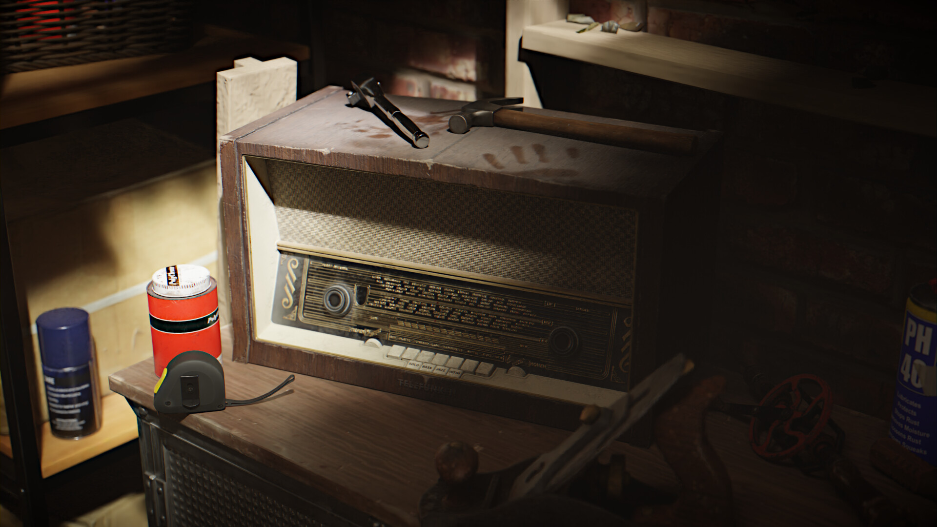 ArtStation - Old Vintage Radio