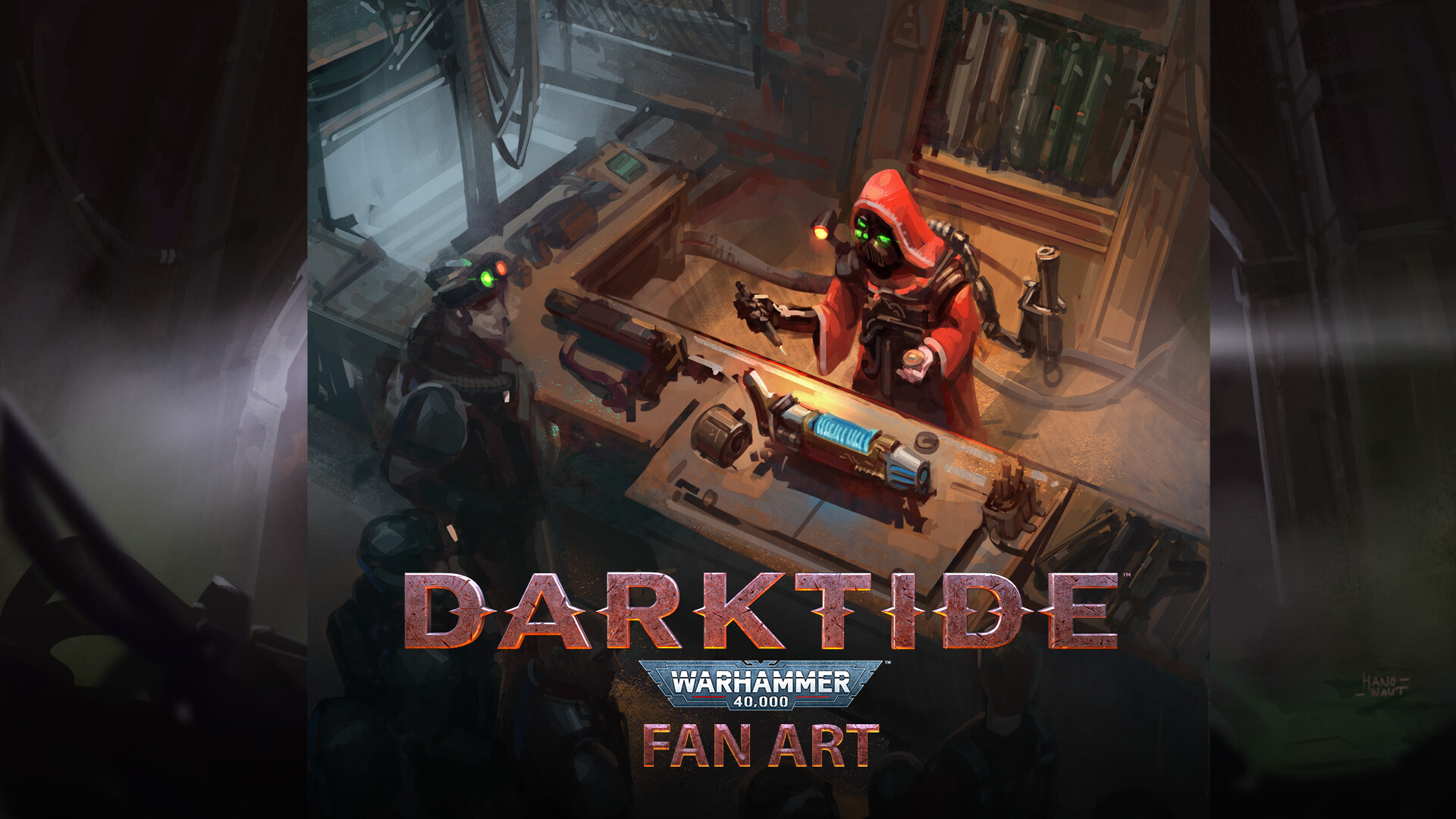 Artstation - Warhammer 40,000: Darktide 'hadron' Art Contest