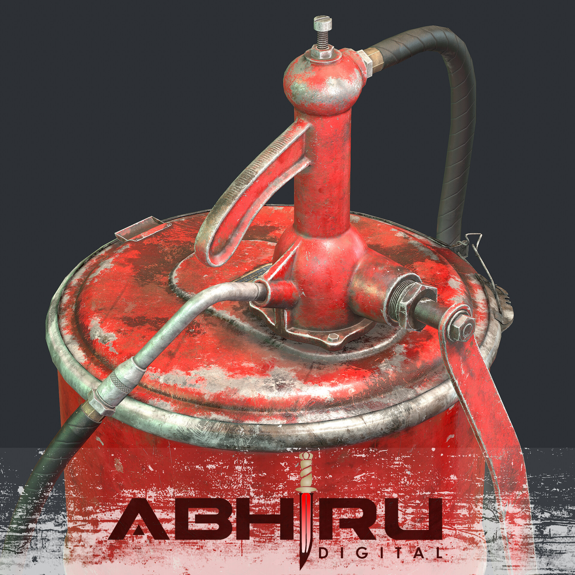 ArtStation - Oil Drum