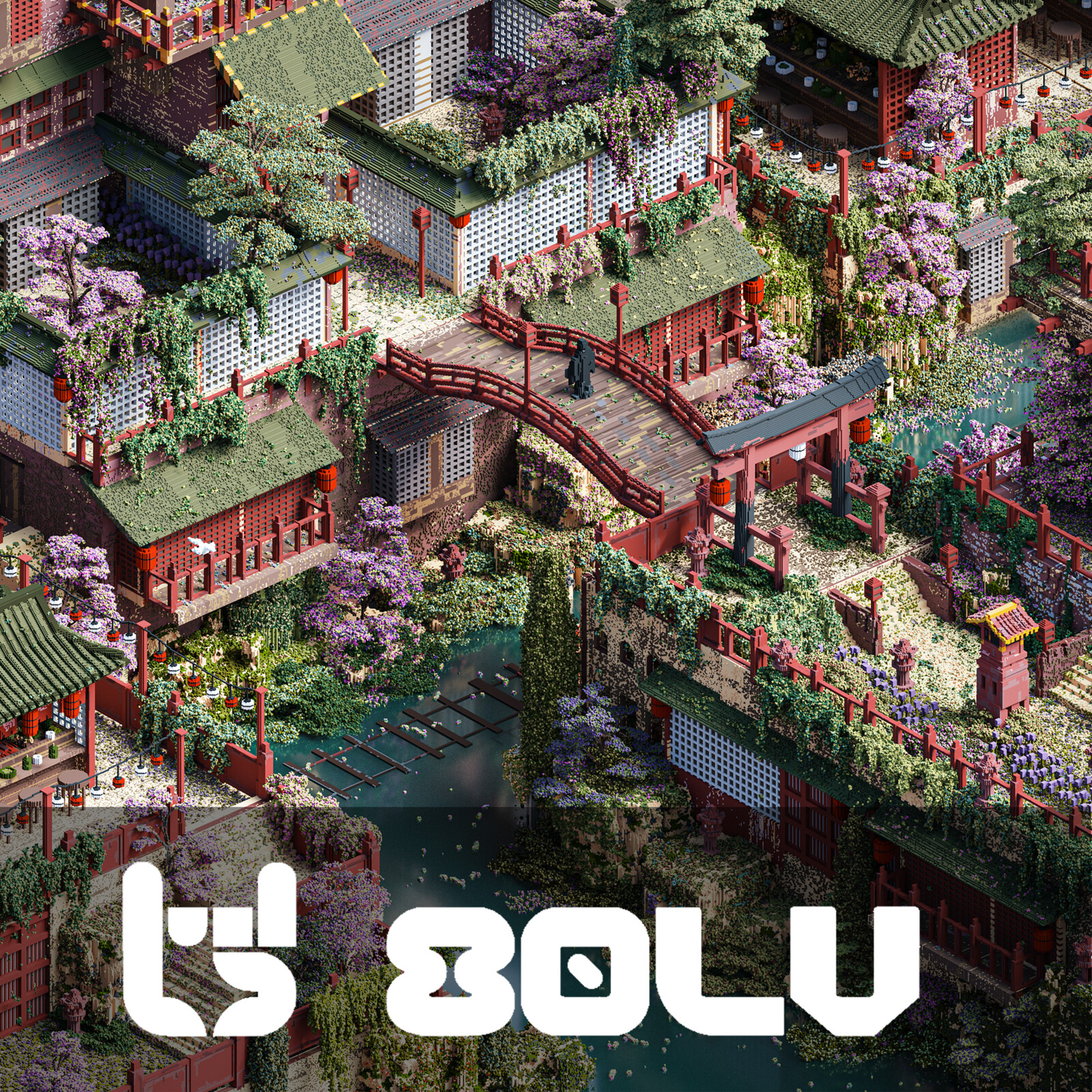 Creating Spirited Away-Inspired Voxel Scene in MagicaVoxel- 80 Level Interview