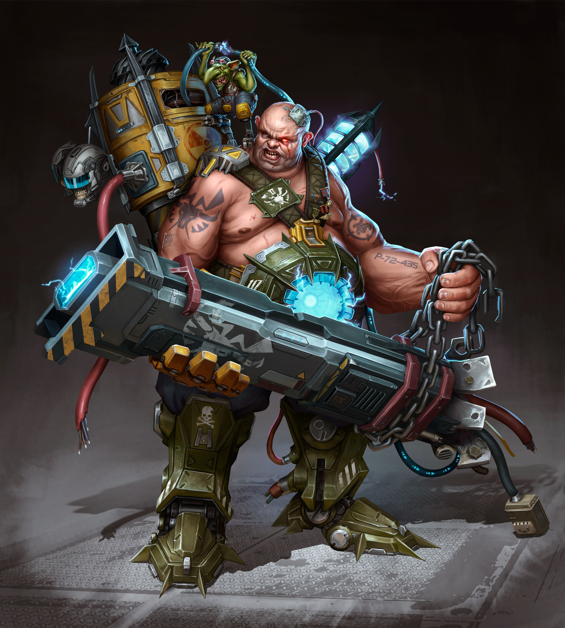 ArtStation - Ogre mercenary