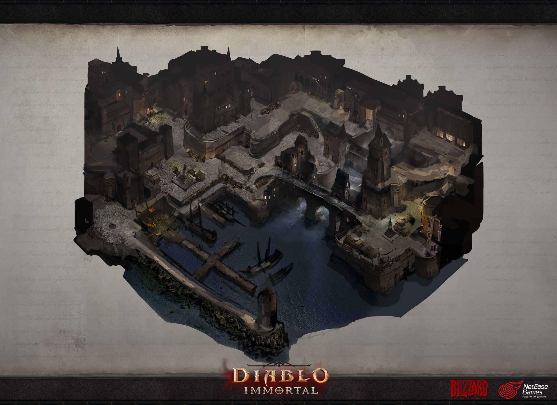 ArtStation Diablo Immortal   Share Creators Share Creators Stormpoint Main City2 