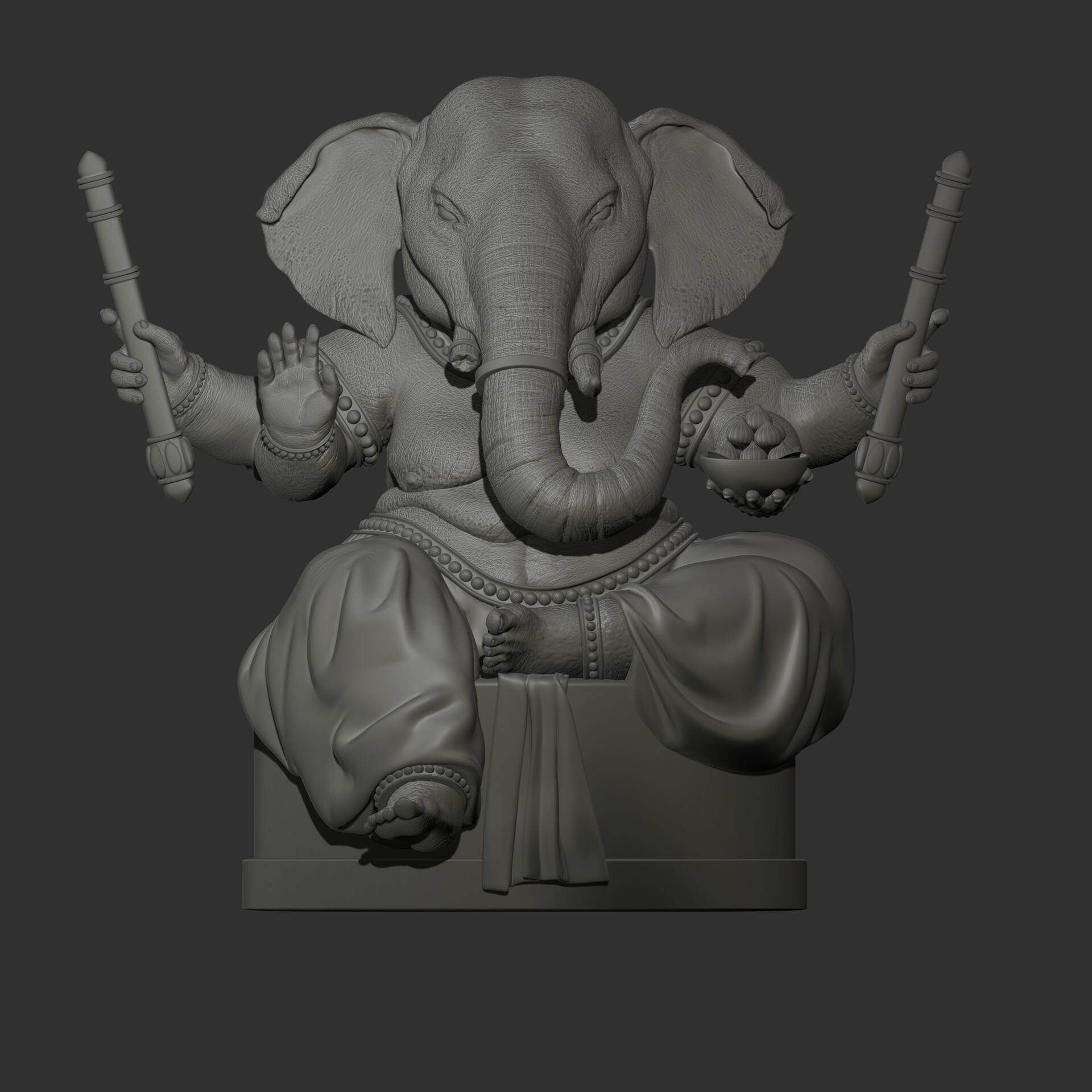 ArtStation - Lord Ganesha | WIP