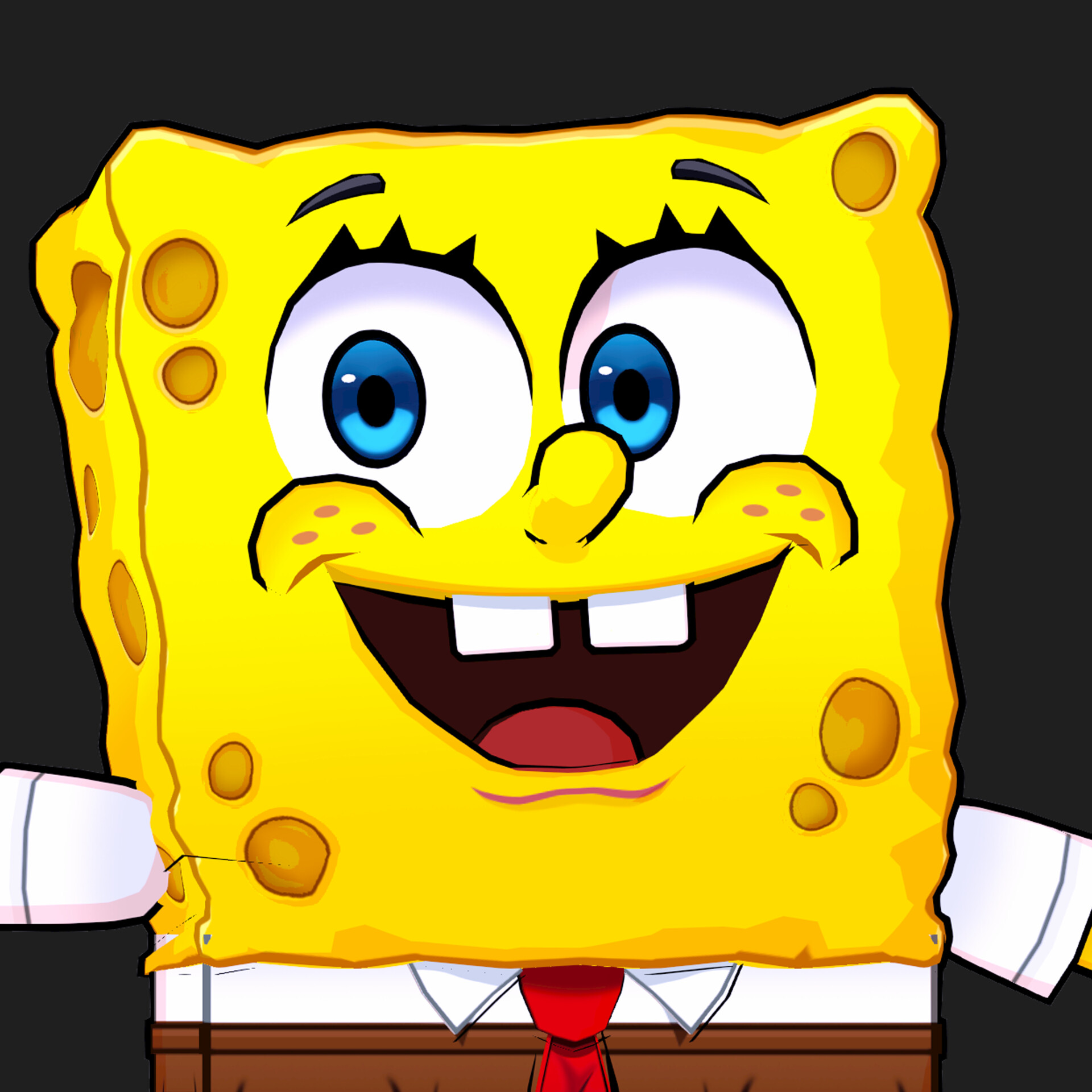 Artstation Spongebob 3d Model 9377