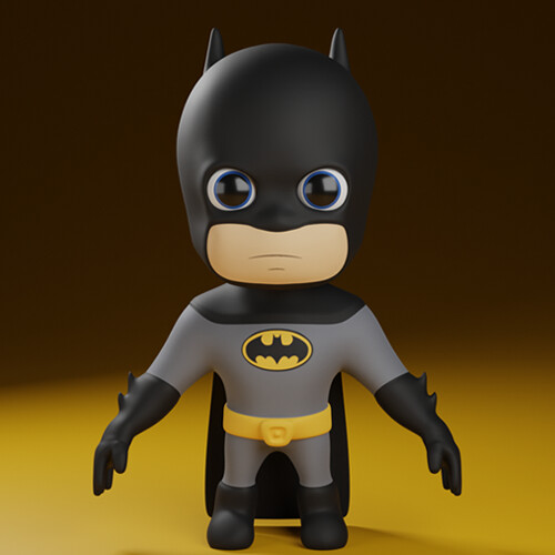 ArtStation - Chibi Batman