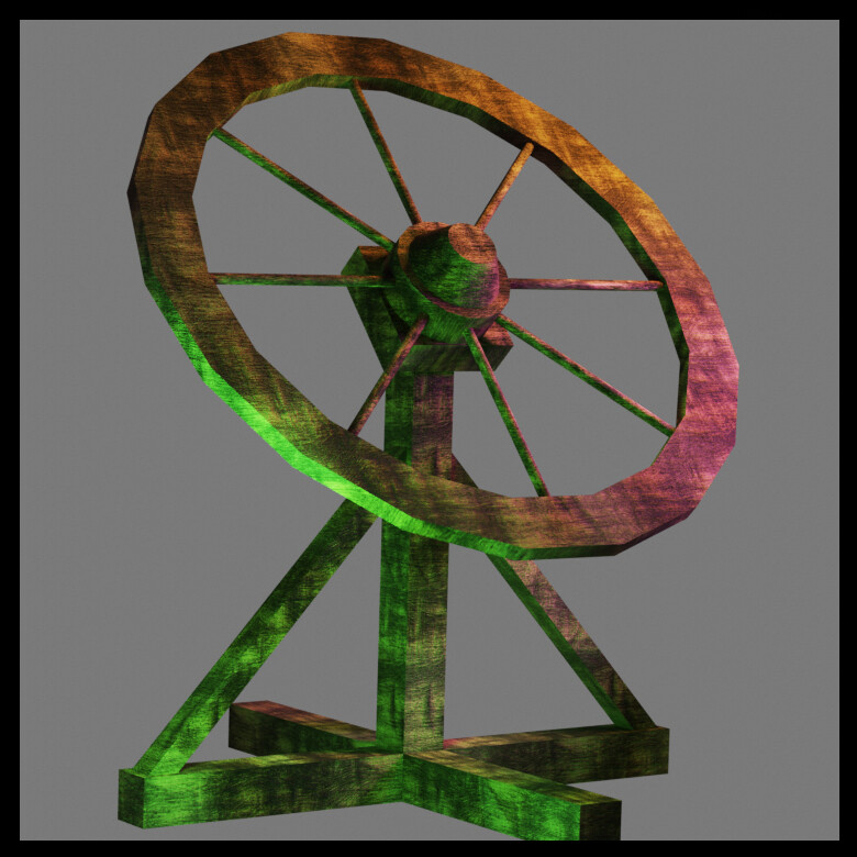 ArtStation Breaking Wheel (A) Torture Device