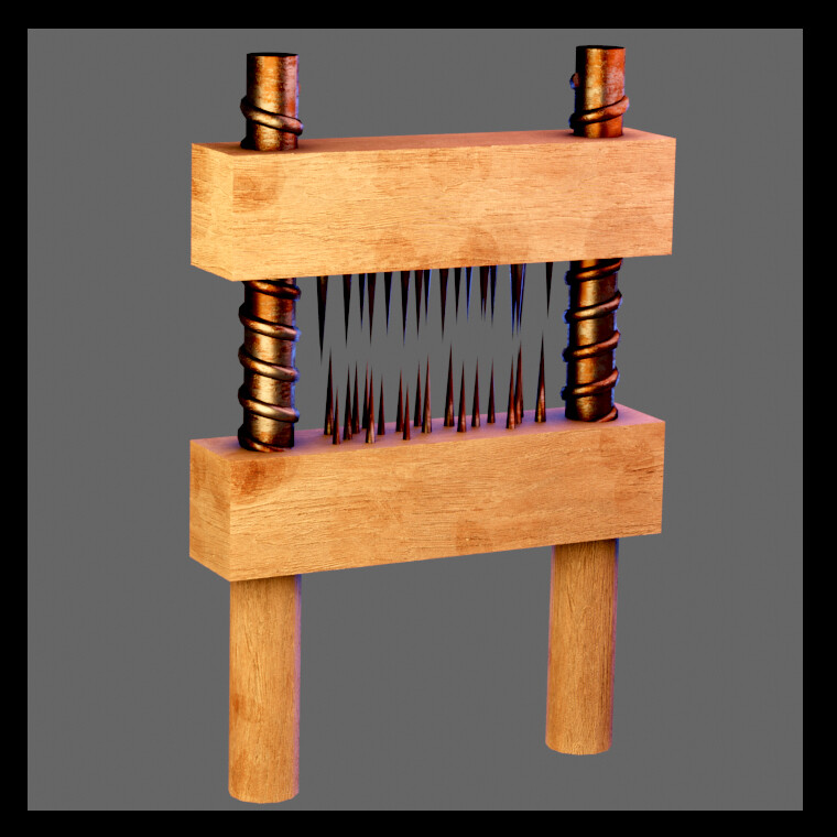ArtStation Knee Splitter Torture Device