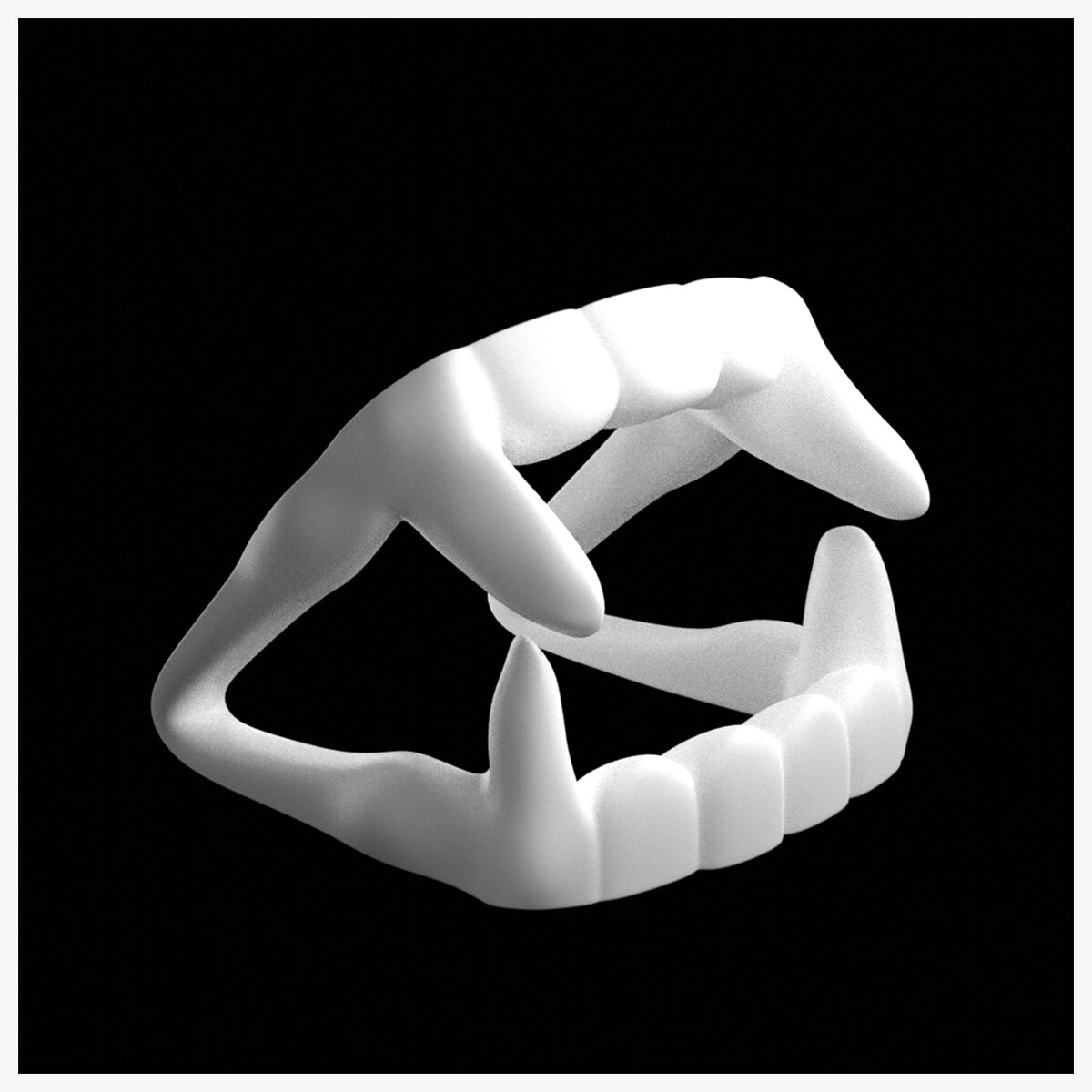 ArtStation Practical Joke Ivories of a Vampire