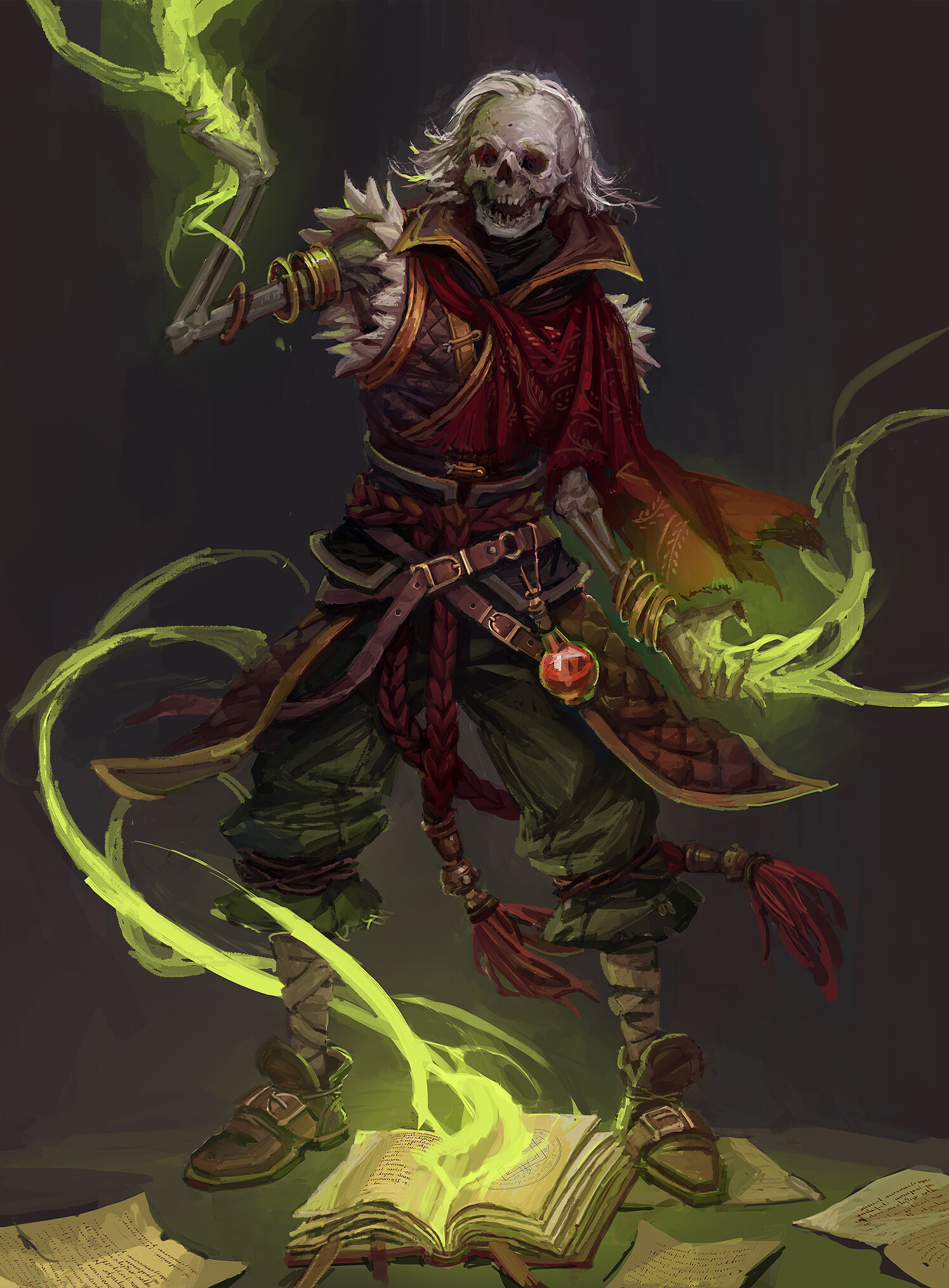 ArtStation - Dead wizard