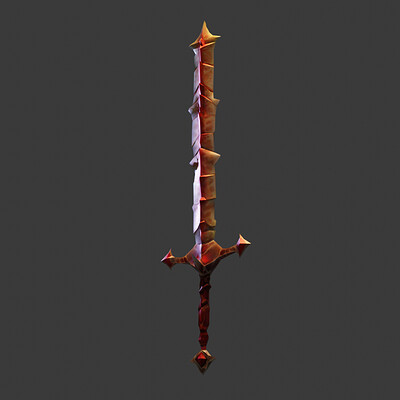 Chaos Sword | Low Poly