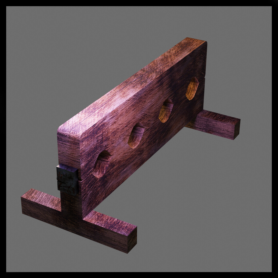 ArtStation Stocks Torture Device