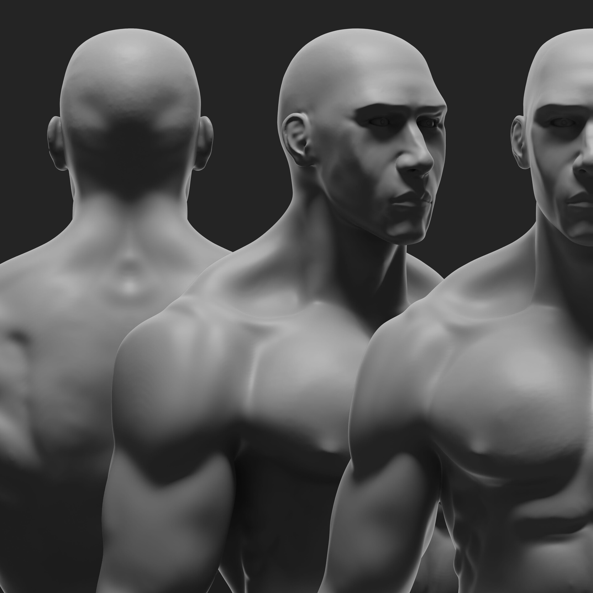 Artstation Human Anatomy Male 2792