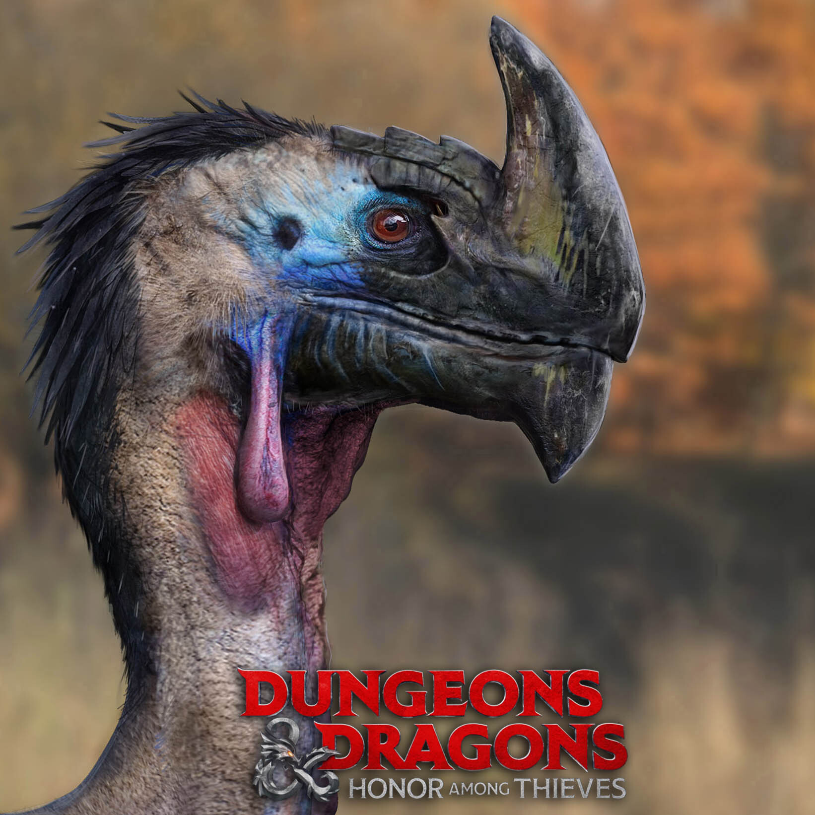 ArtStation Axe Beak Dungeons and Dragons movie