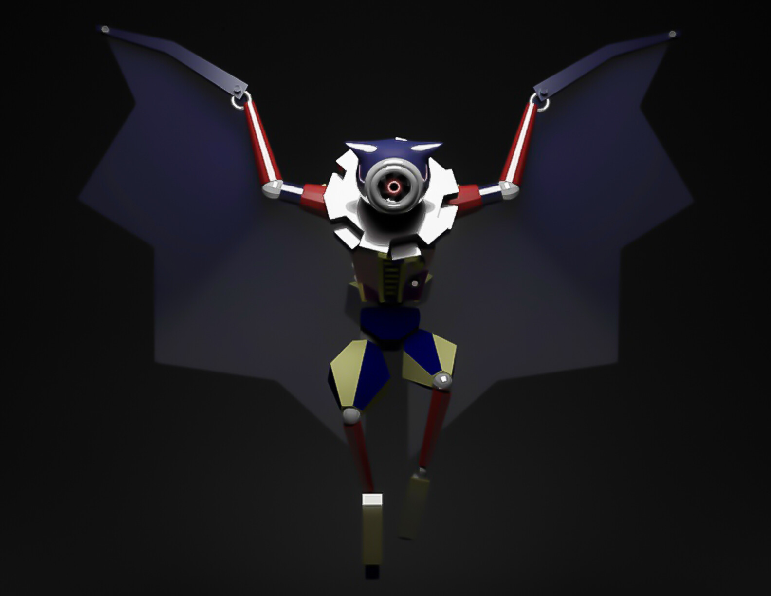 ArtStation Robotic Bat From Camera to Circus.