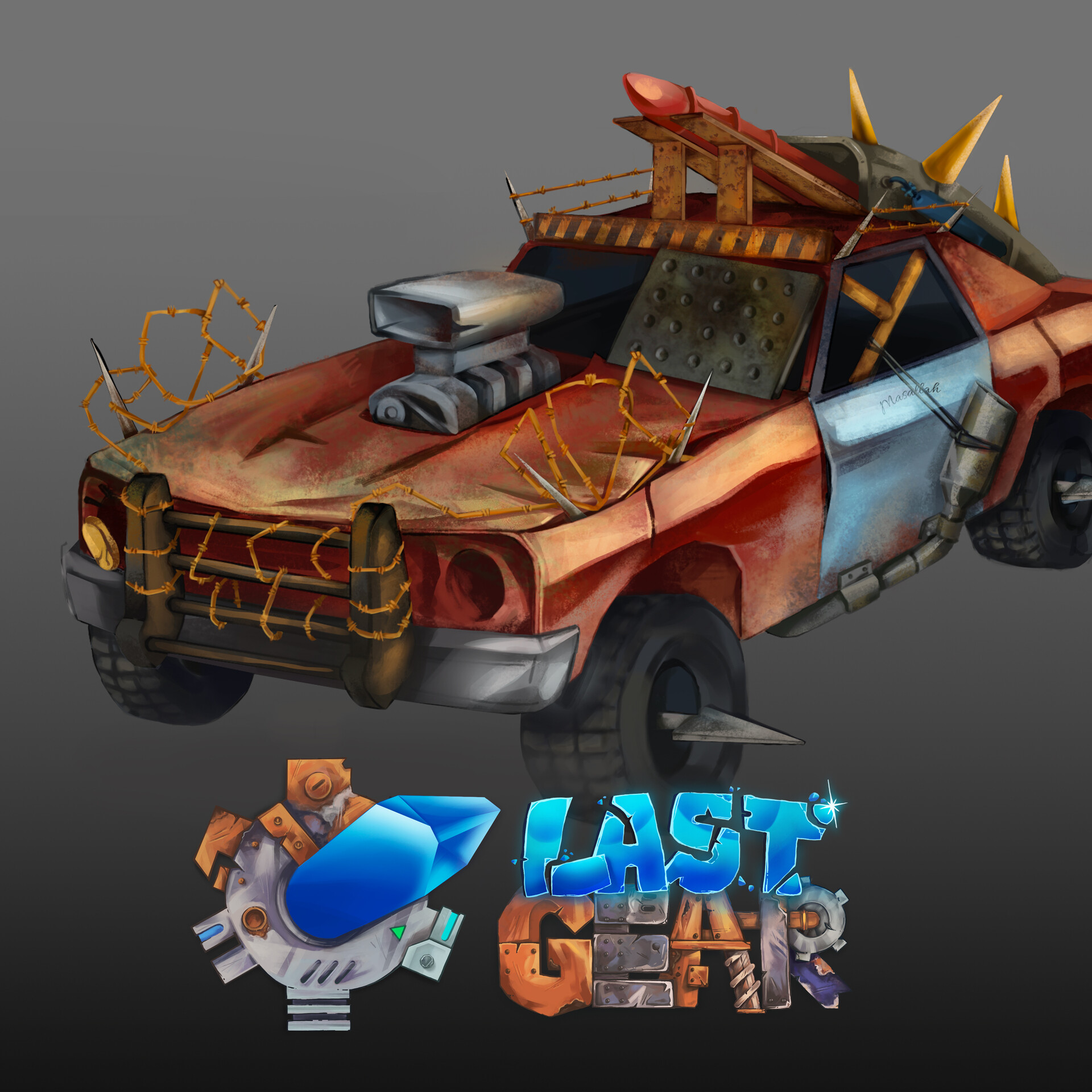 ArtStation - Last Gear (Unpublish) Car/Map/Icon Concept Designs