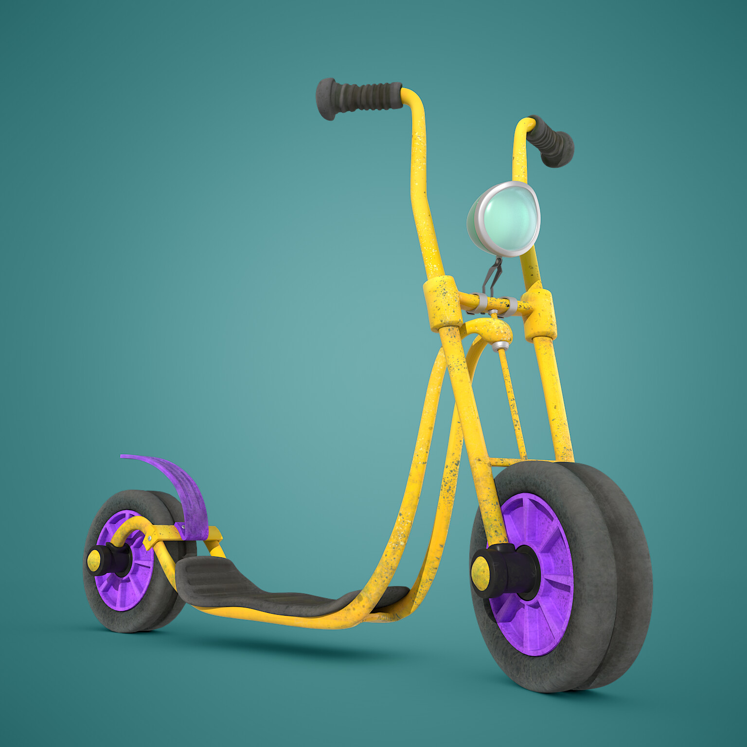 ArtStation - kick scooter