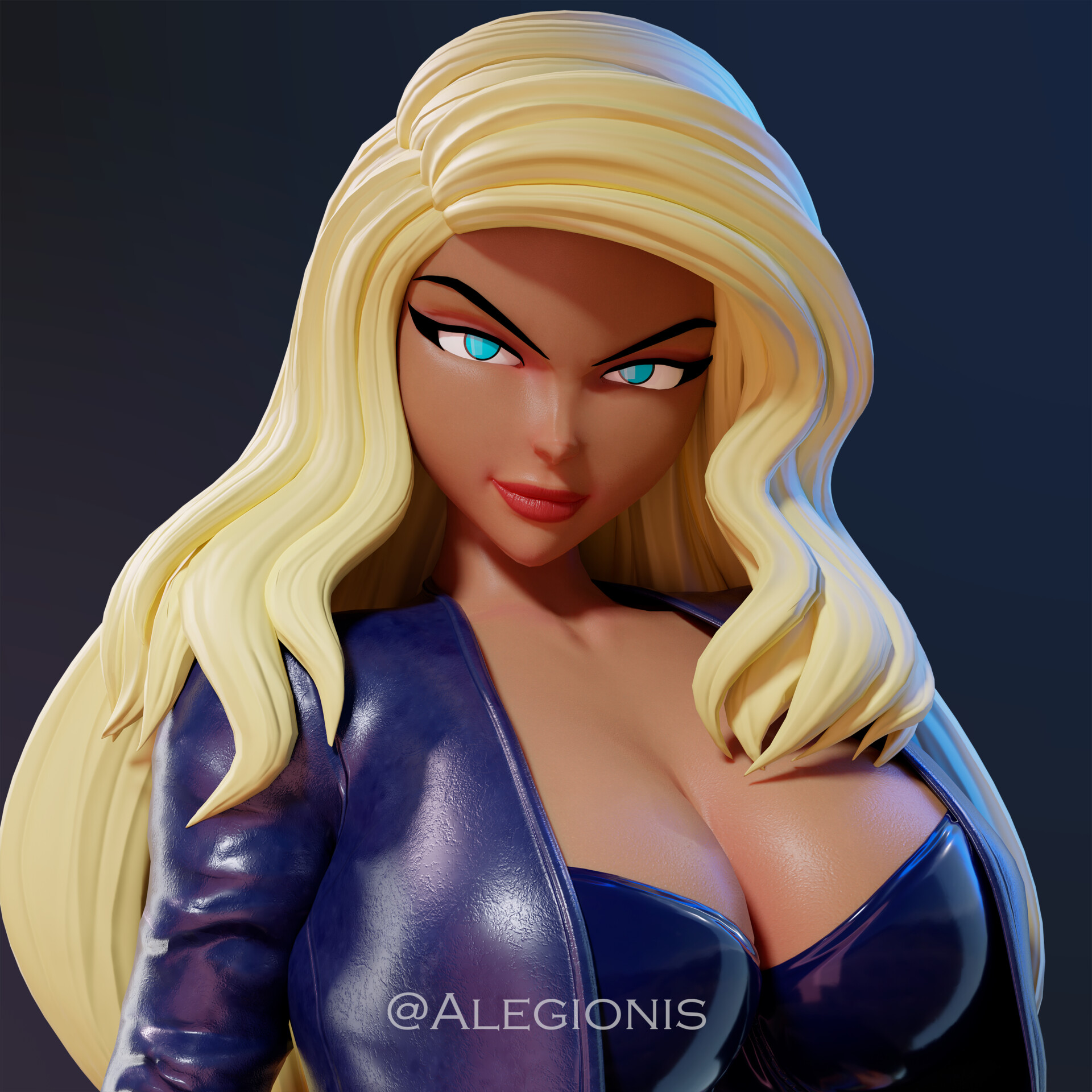 Artstation Black Canary Dc Animated Universe 6551