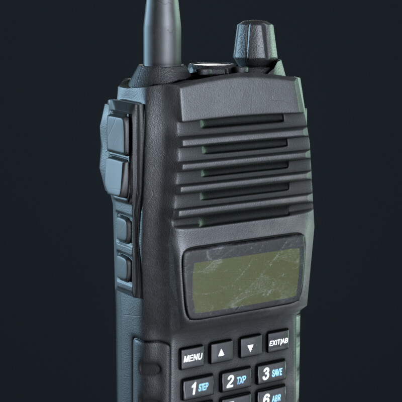 ArtStation - Radio model