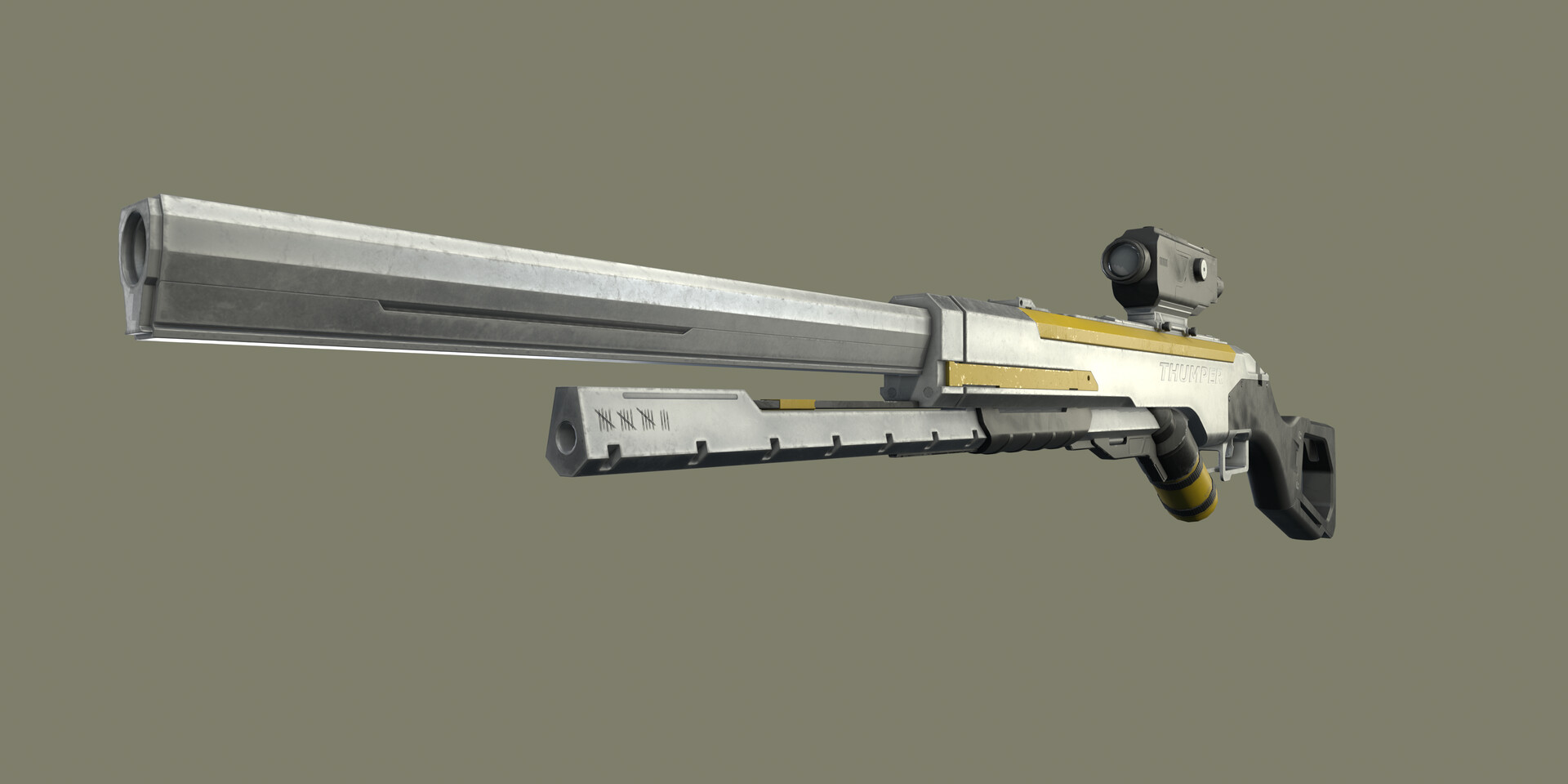 ArtStation - Thumper RIfle