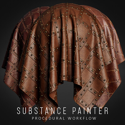 ArtStation - 20 PBR Leather Armor Texture /Seamless (Vol 03)