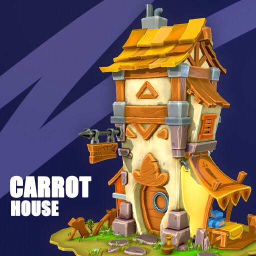 ArtStation Carrot House