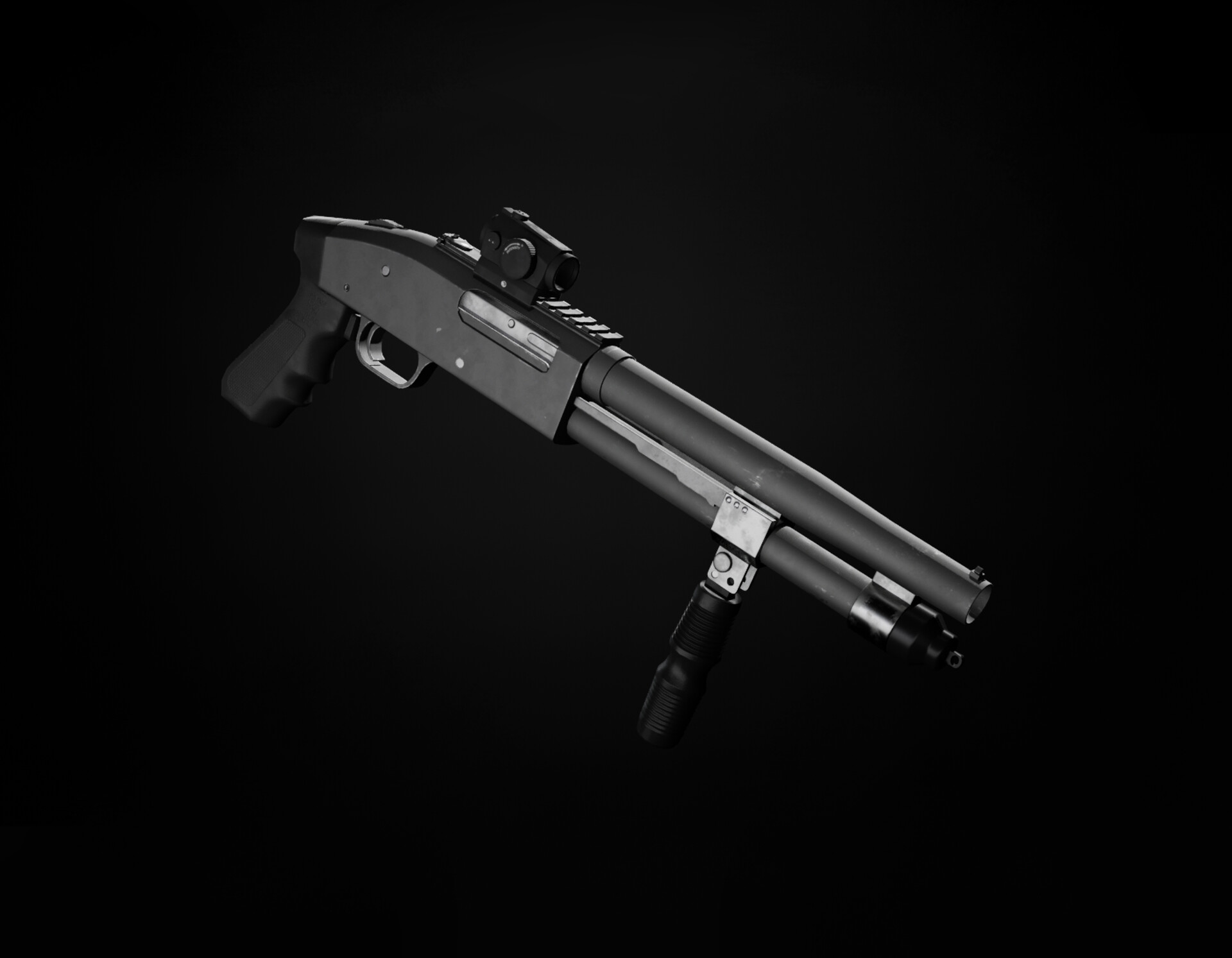ArtStation - M590a1 Game Asset