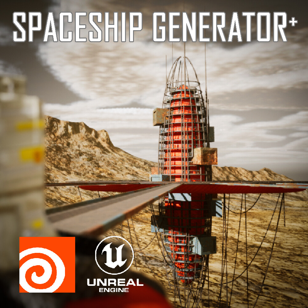 ArtStation - Spaceship Generator Plus