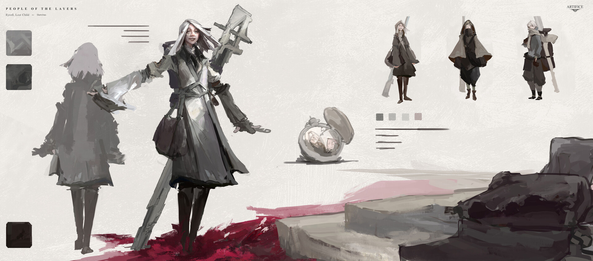 Edmond Lu ARTIFICE, CHARACTERS
