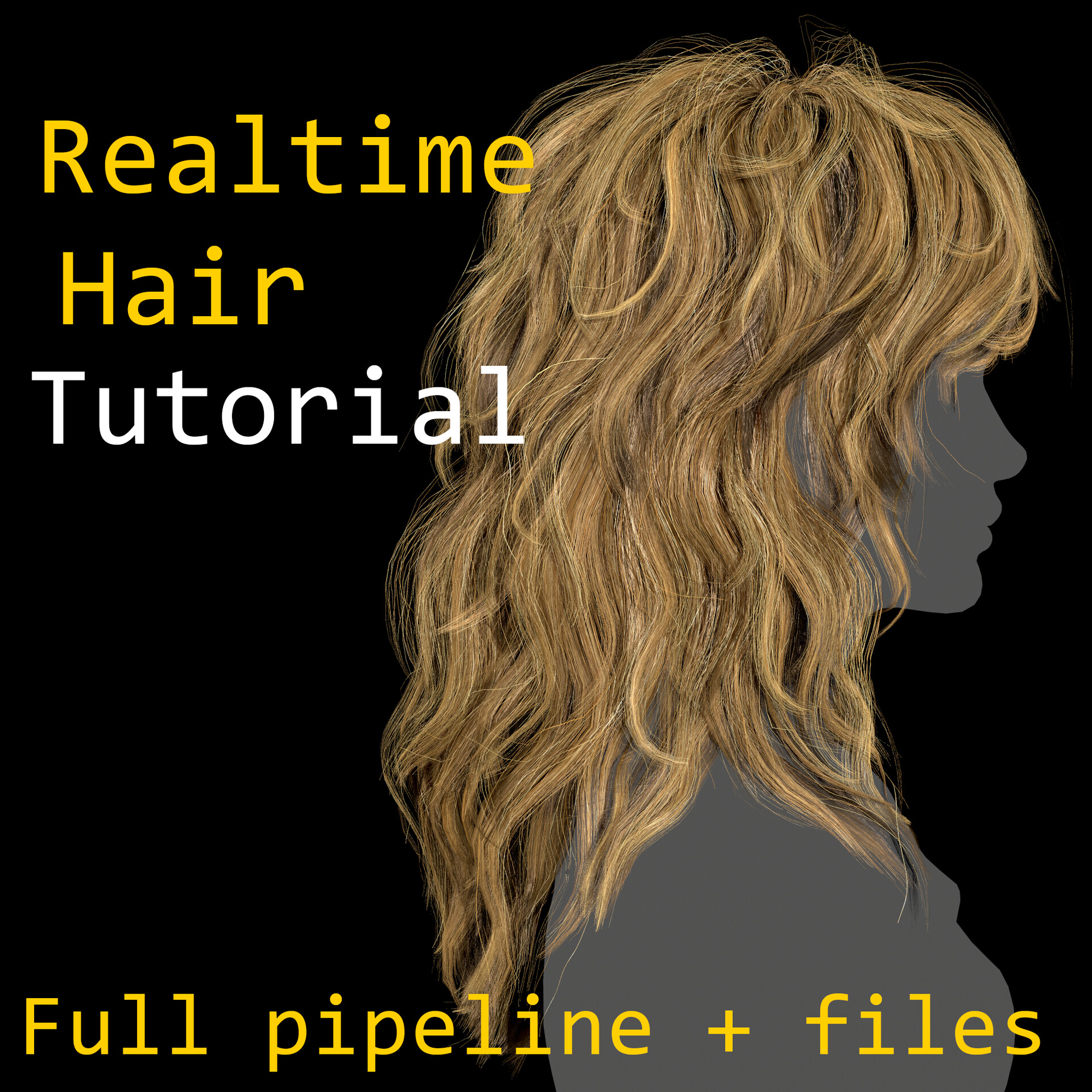 ArtStation - Real-Time hair