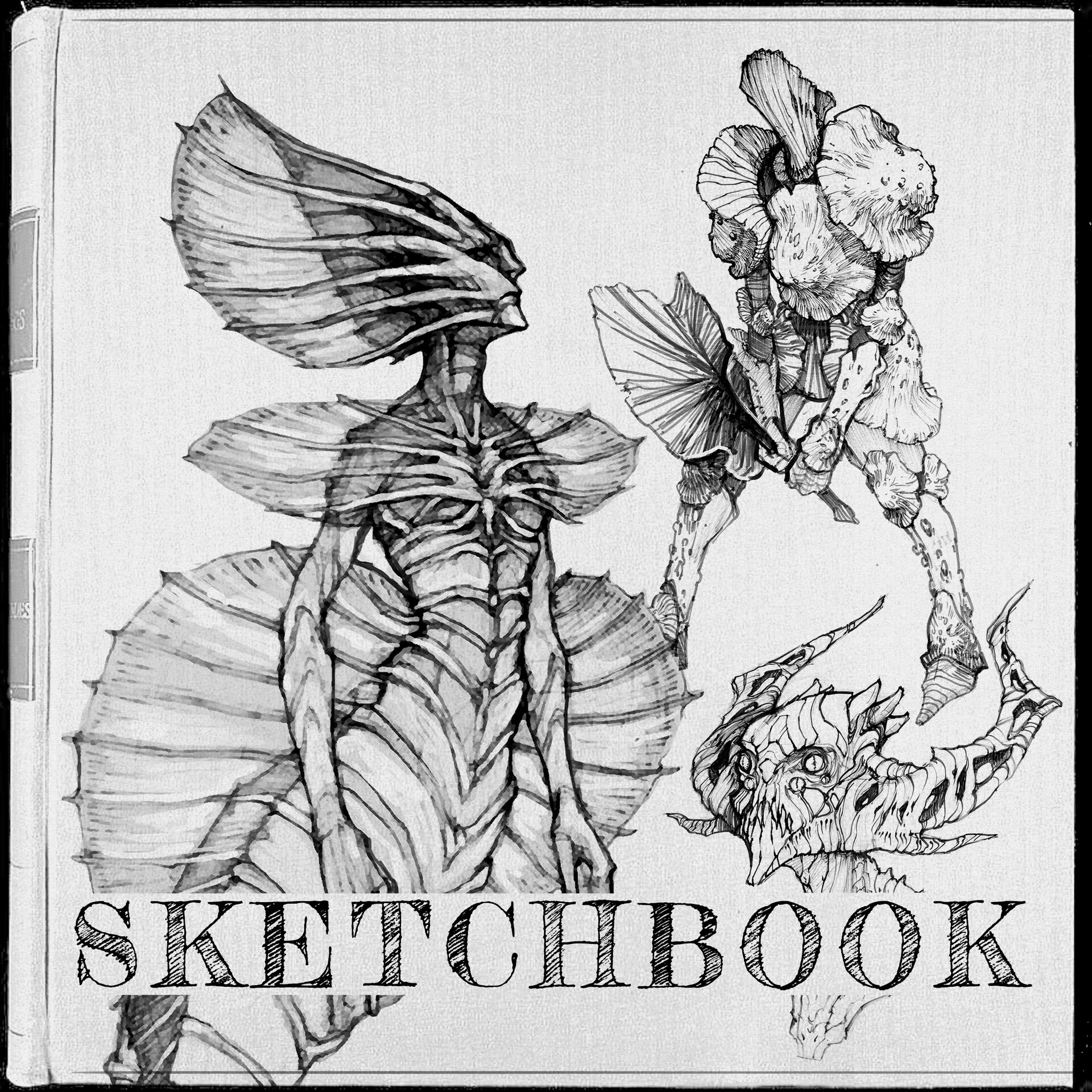 ArtStation Character Sketchbook older work