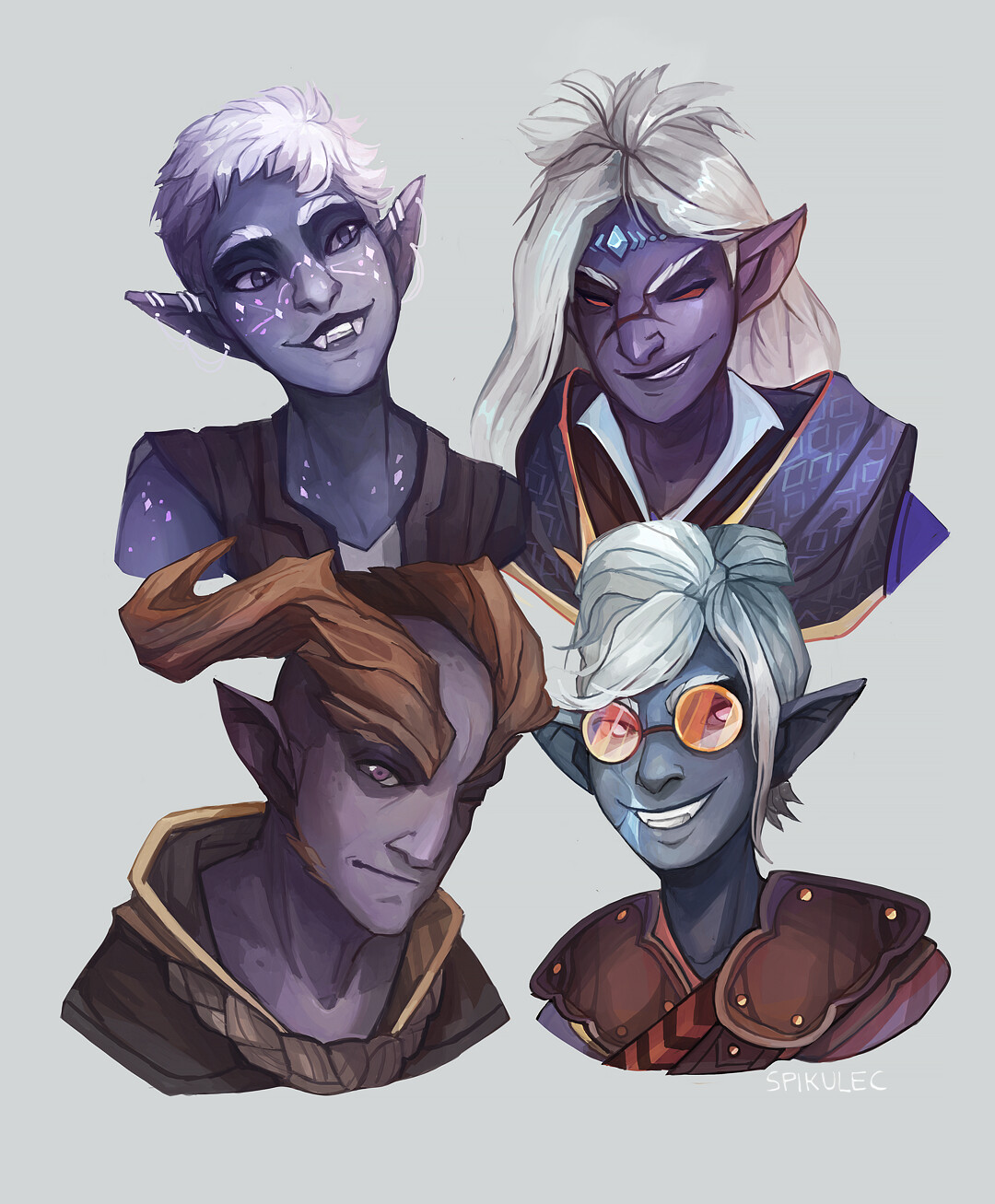 ArtStation - Collection of Portraits (DnD)