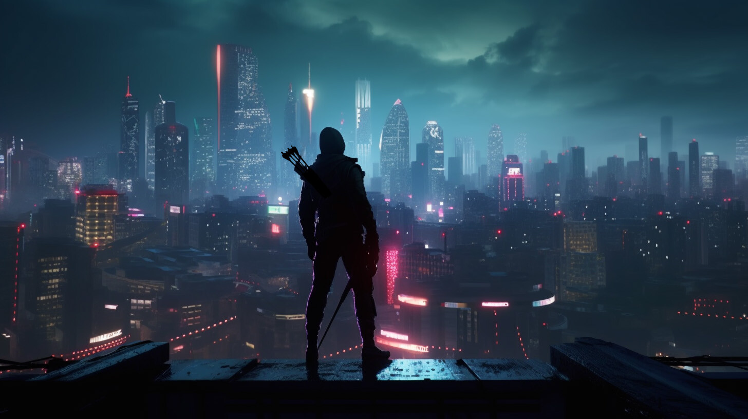 ArtStation - The Tales of Robin Hood (Cyberpunk)