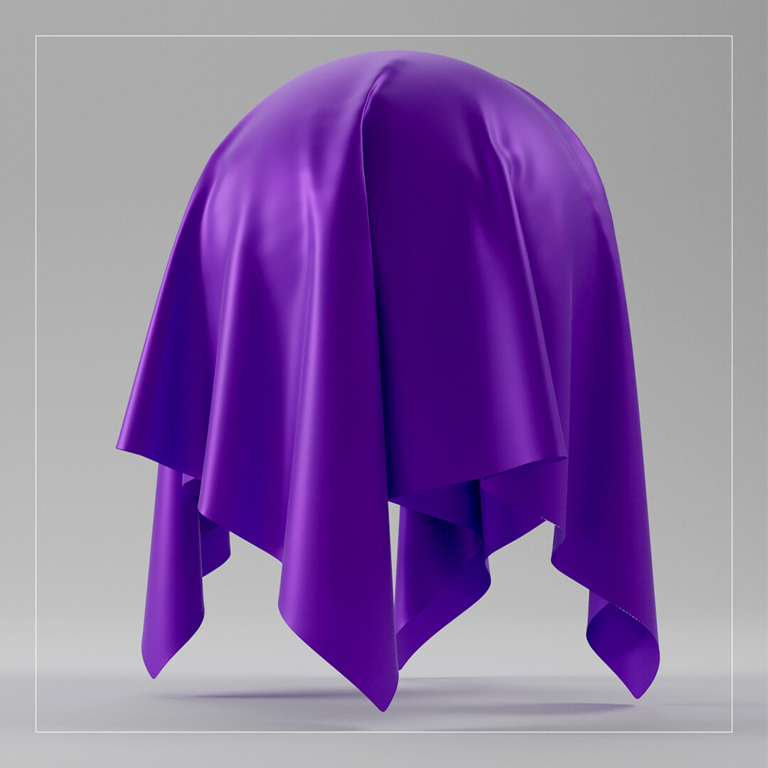 ArtStation PROCEDURAL SIMPLE SATIN FABRIC MATERIAL FOR BLENDER