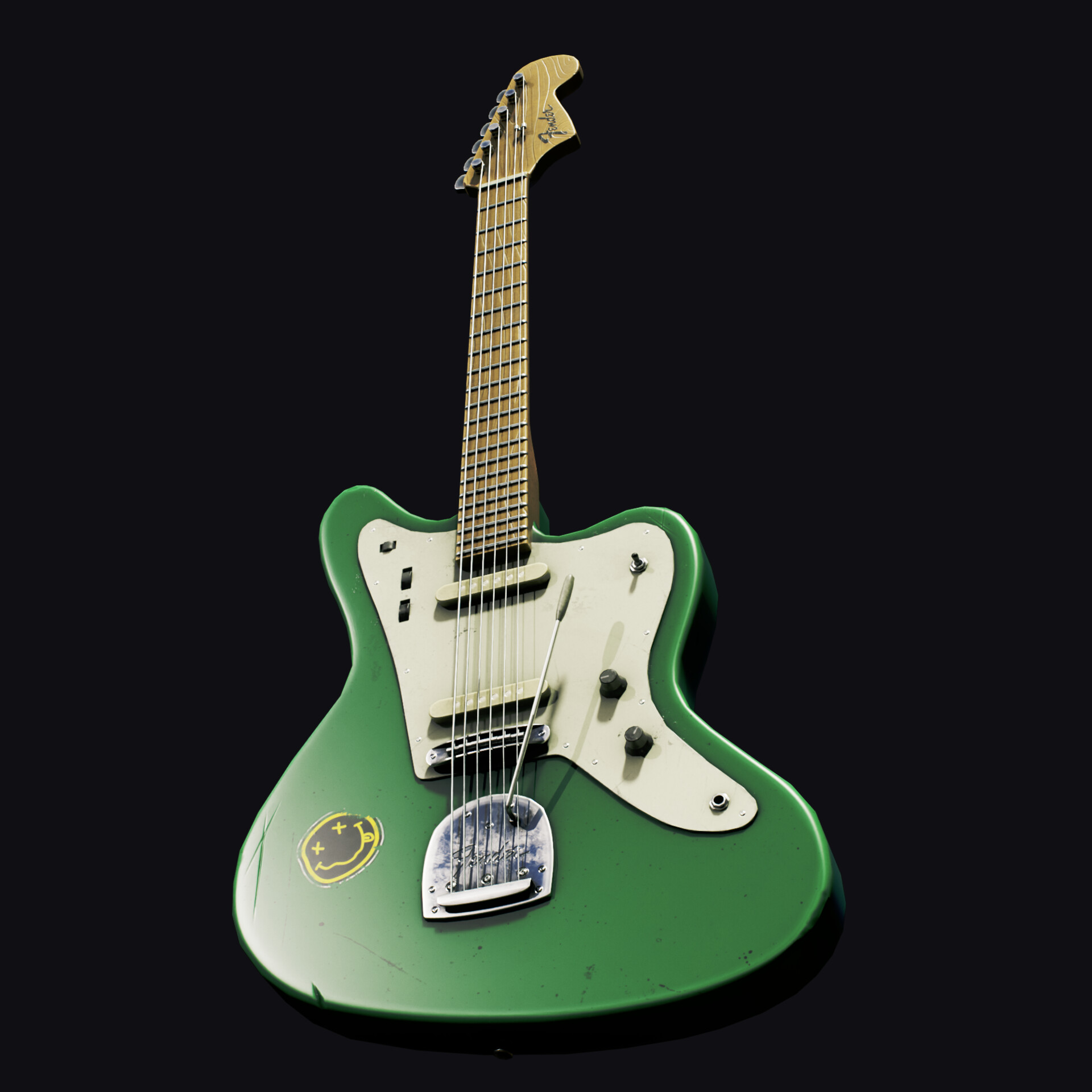 ArtStation Fender Jaguar Guitar