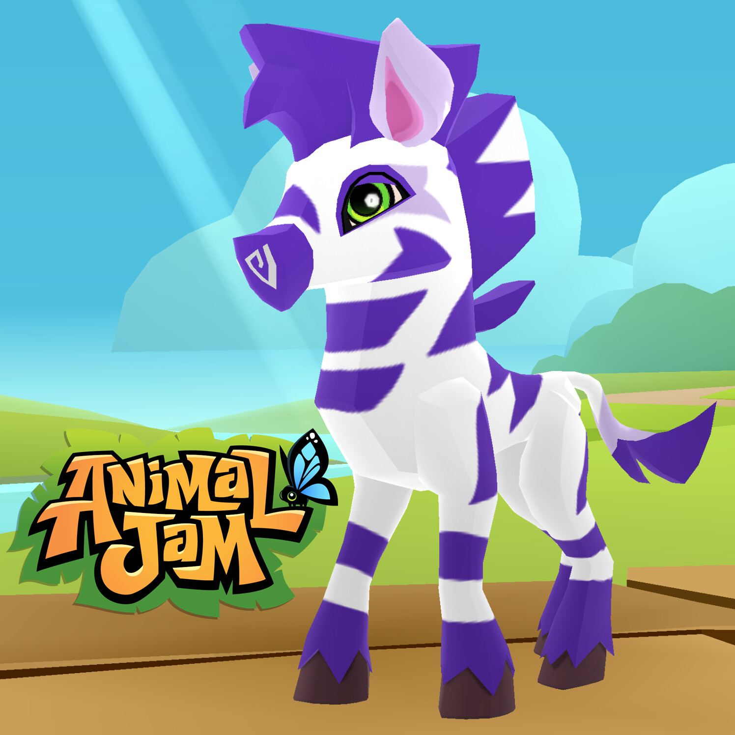ArtStation Animal Jam Zebra (Animation)