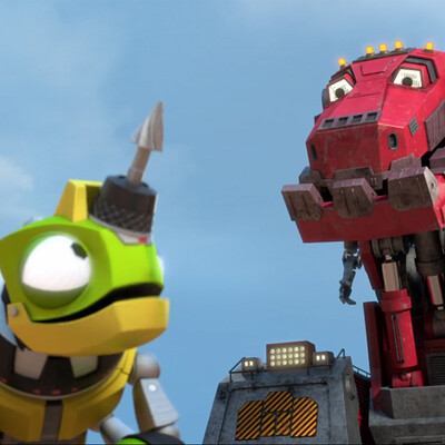 Dinotrux: Character Modeling