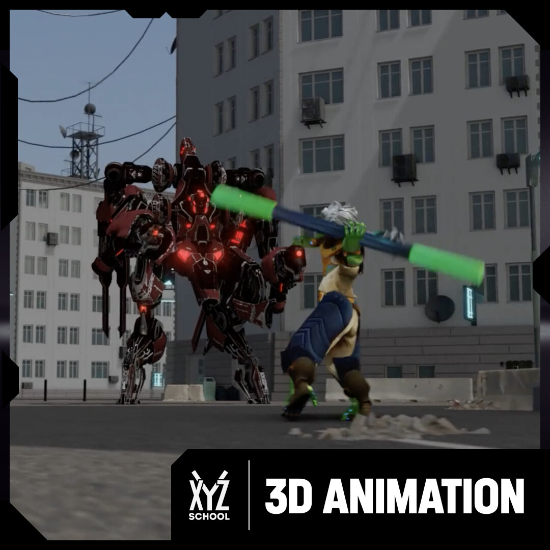 ArtStation - Animation Reel / Dmitrii Salihov / XYZ School