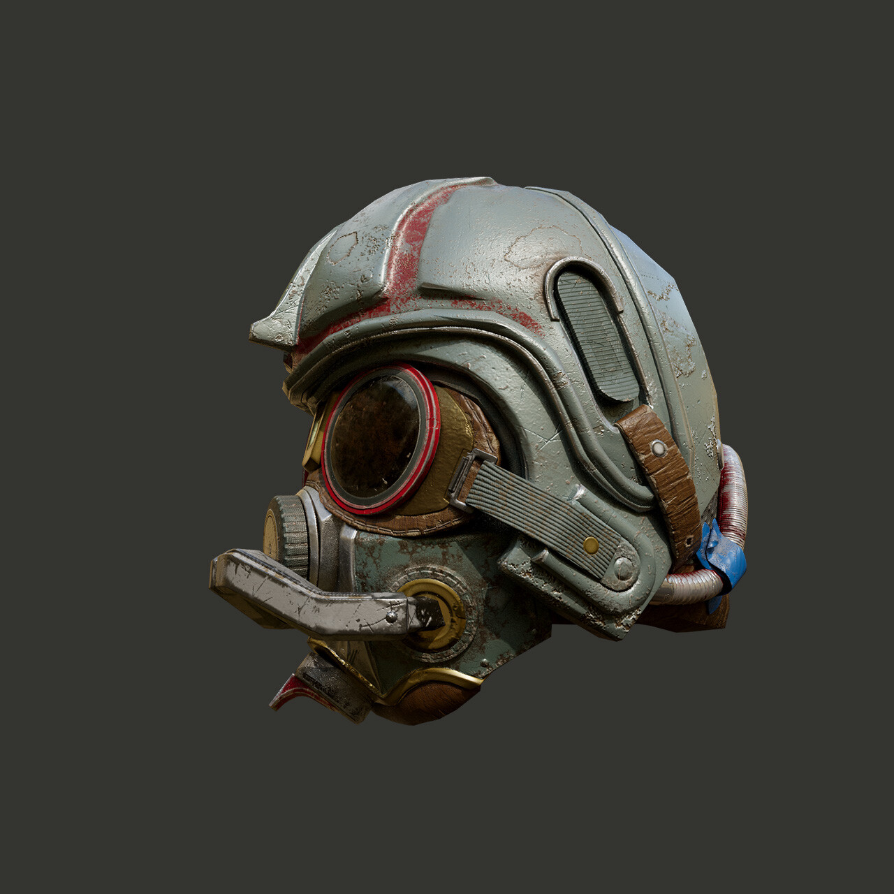 ArtStation - Helmet_texture