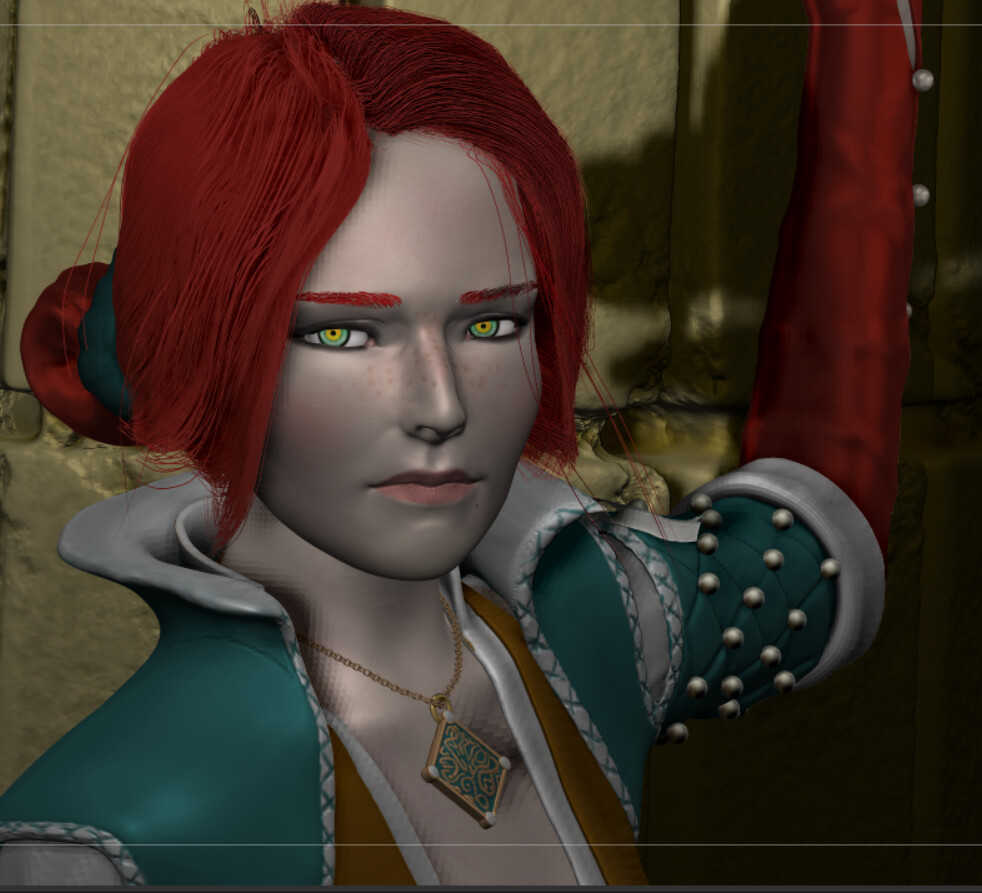 ArtStation - Triss Witcher 3 Mod