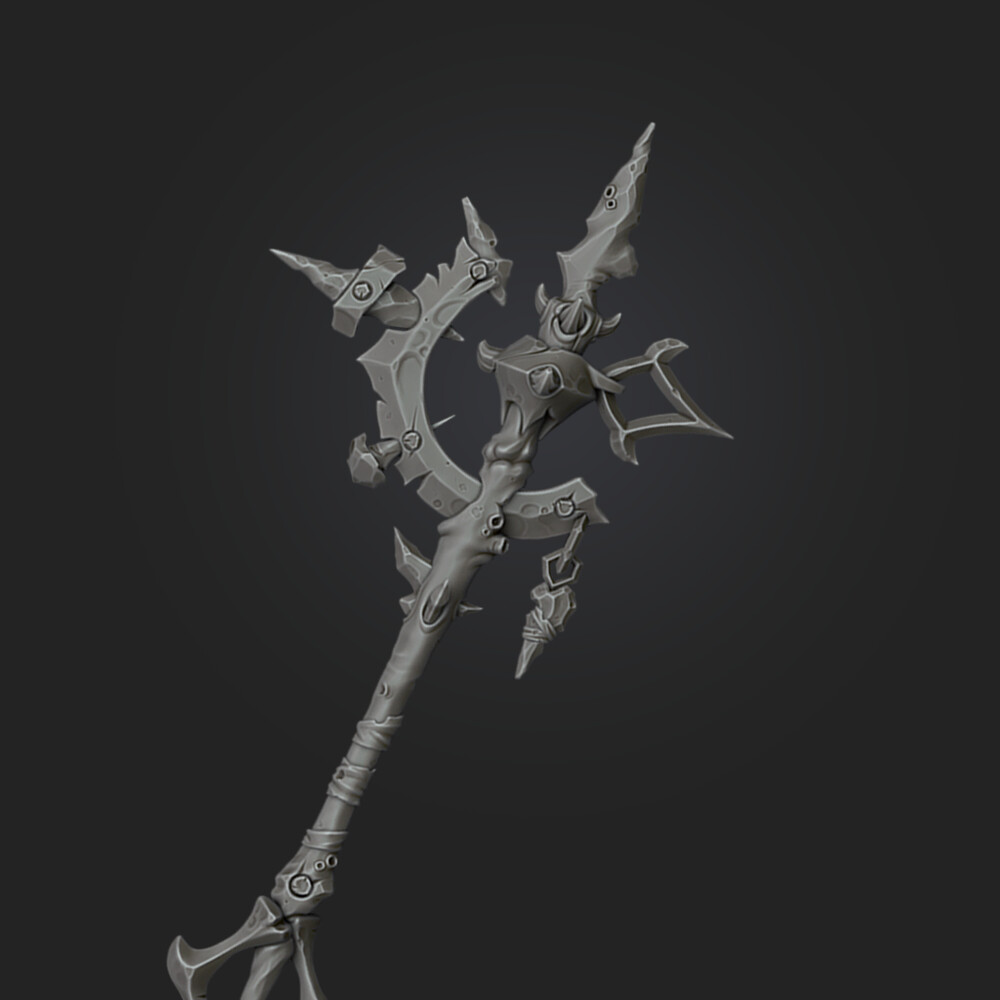 Artstation Sea Staff