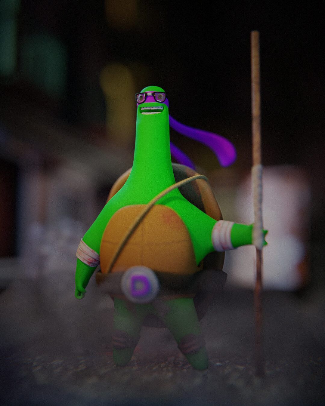 ArtStation - Donatello - Teenage Mutant Ninja Turtle