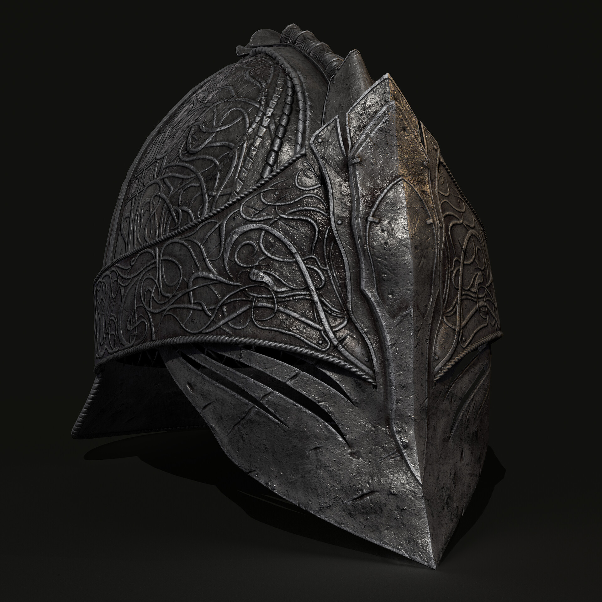 ArtStation Raging Wolf Helm