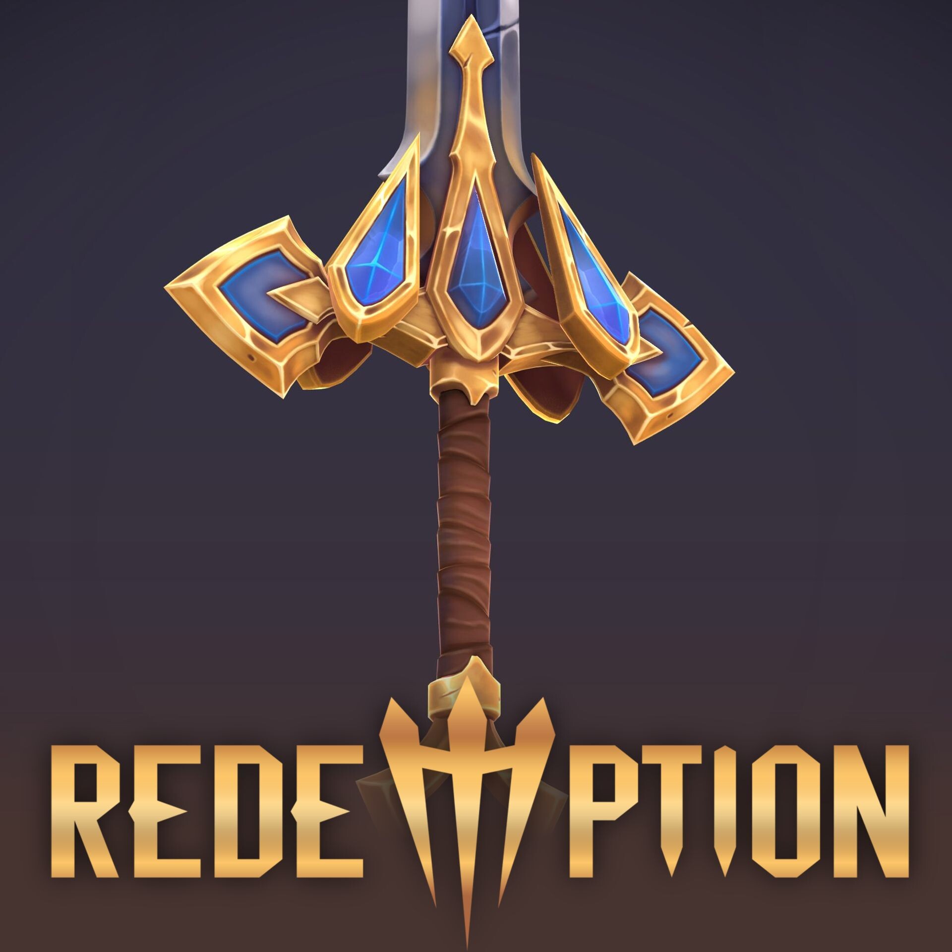 ArtStation - Hand Painted Sword