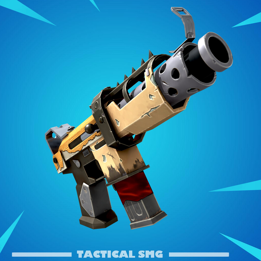 ArtStation - Fortnite Tactical SMG (Fan Art)