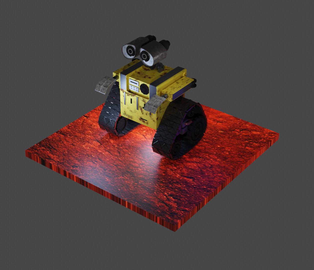 ArtStation WallE Character