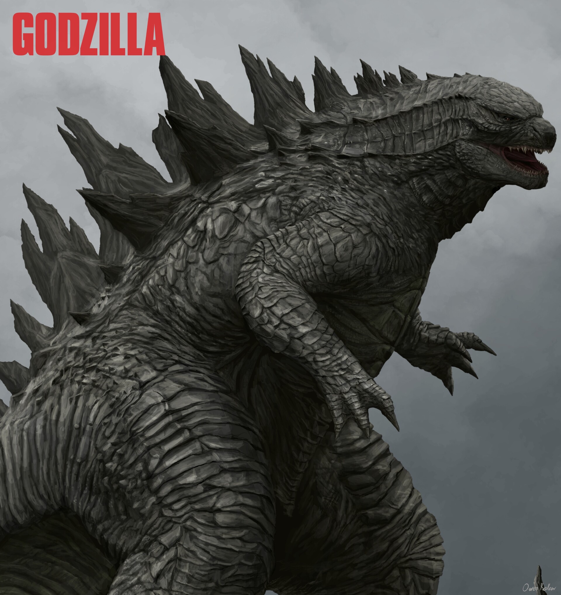 ArtStation Godzilla 2014