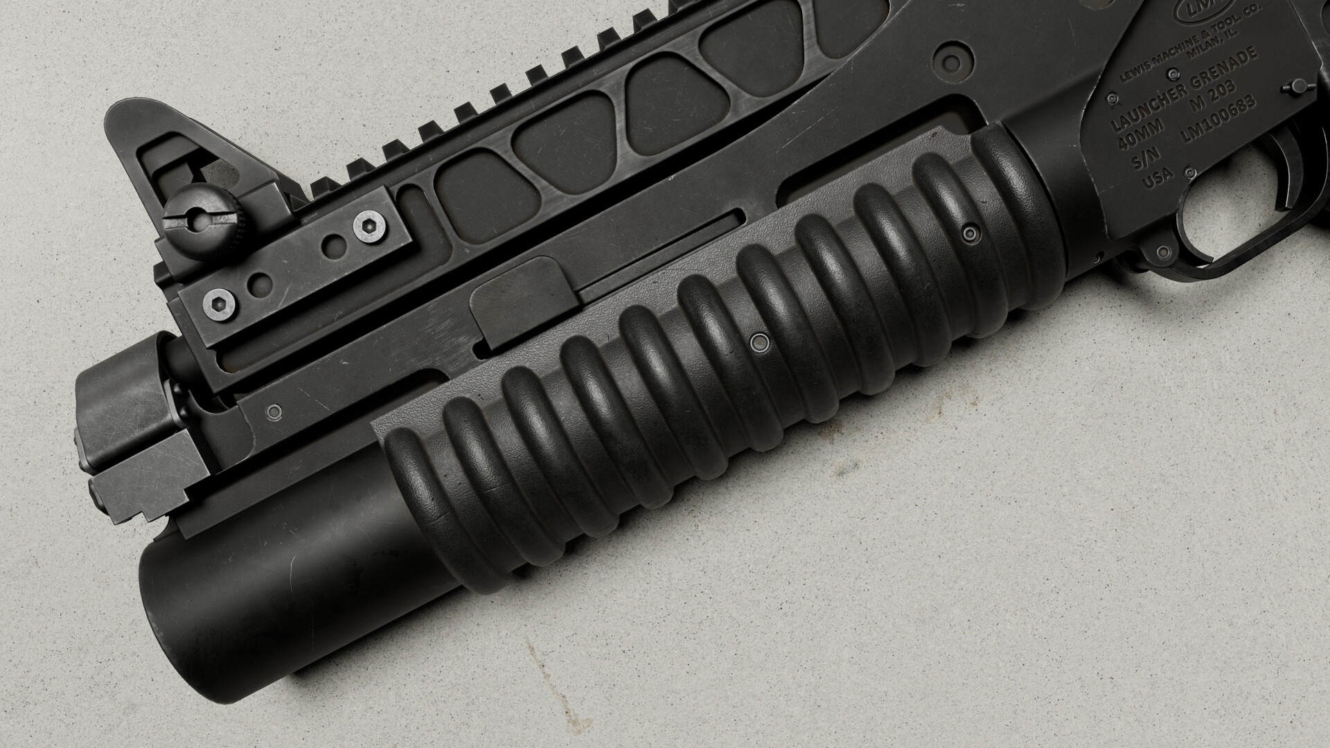 ArtStation - Grenade Launcher M203 Standalone Classic