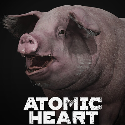 ArtStation - The Pig, 돼지어멈